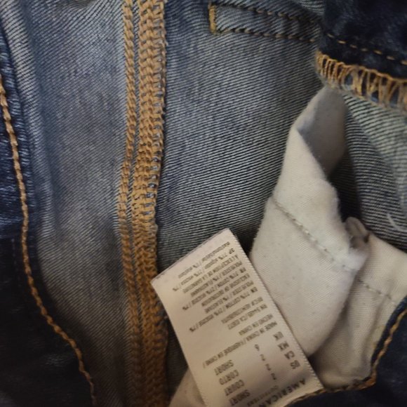 Next Level Stretch US 2 Short Ripped Jeans - Picture 6 of 6